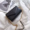 22CM Sac en cuir classique femmes chaîne sacs à bandoulière en noir luxe designer femme sacs à main sacs luxueux femme mode sac luxe bandoulière sacs