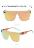 QS808 Fashion Sunglasses Men Women Outdoor Large Frame Oversized Sports Wholesale Beach Sun Glasses Colorful Uv400 220629