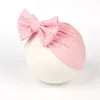 Newborn Baby Solid Color Kids Summer Beanie Hat Infant Bowknots Caps Headwear Party Decor Fashion Accessories