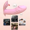 Giocattolo del sesso Massaggiatore dildo Vibratori Giocattoli per le donne Telecomando in silicone Pene realistico Stimolatore del clitoride della vagina Strumento per masturbatori femminili