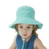 夏のベビーサンハットボーイズキャップチルドレンパナマユニセックスビーチガールズバケツ帽子漫画幼児キャップUV保護gc1279