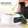 NXY Epilator Electric Wax Heater Hair Removal Warmer Machine 500ml Large Space Dipping Pot Quick Melting with Lcd Screen Display 0621