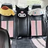 かわいい柔らかいピンクパウダーガールハートメルローラビットぬいぐるみ車ヘッドレストマーシュマロネックピロー