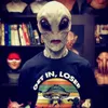 Party Masks Halloween DIY Alien Masks Horror Cosplay Costumes Halloween Par 220823