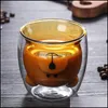 Vinglas med dricker dricker k￶k matbar hem tr￤dg￥rd s￶t julgran mugg dubbel v￤gg glas kaffekoppar med silokon lock sn￶flinga s