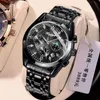 Męskie dresy top lukse NaviForce Horloges voor Mannen Mode Sport Chronograaf Quartz Horloge Man Militaire Lederen Band Waterdicht Klokmen