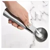 Glassverktyg Scoops Stacks Rostfritt stål Digger Non-Stick Fruit Ice Ball Maker Watermelon Ice Spoon Tool