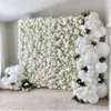 장식용 꽃 화환 SPR 도매 결혼 장식 배경 인공 장미 꽃다발 천장 천장 녹지 벽