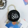Mädchen einzelne Umhängetaschen kleine Prinzessin Perlenkette Umhängetasche koreanische Mini-Baby-Wechselzubehör-Tasche