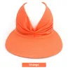 Womens Sun Visor Hat Hat Brim Hats de festa de verão UPF 50 Bapa esportiva de Proteção UV de Proteção UV