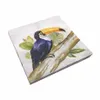 Emballage Dîner Service Découpage Napkins Retro Vintage Birds Papier floral Papier pour la fête décorative jetable Tableau de tissu 304a