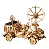 Robotime ROKR DIY Solarenergie Holzblöcke Spielzeug Modellbausatz Weltraumjagd Montage für Kinder Kinder 220715