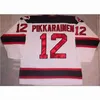 C2604 Mit Albany River Rats Mens 40 Scott Clemmensen 15 Cody 23 Rob Skrlac 31 Ari Ahonen 20 Ryan Murphy 12 Ilkka Pikkarainen Hockey Jerseys