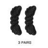 Chaussettes Bonneterie 3 paires de coussinets de talon pour femmes Semelles intérieures pour chaussures Peds Talons hauts Ajuster la taille Doublure adhésive Protecteur Autocollant Soulagement de la douleur Soins des pieds