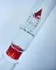 Hookahs bong red 18mm join 16 inch with inv4