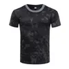 Quick Dry Tactical Men s T shirt Summer Military Camo s Compression Breathable Camouflage Tights Army Combat 220712