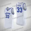 Thr 33 Marc Gasol NCAA Lausanne Collegiate School # 33 White High School Jersey Maillots de basketball collégial