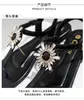 드레스 슈즈 여성의 평평한 발 뒤꿈치 신발 Dayang Case Luxury Sandals 여름 편안함 및 캐주얼 사봇 슬라이더 레이디 ZCBA