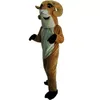 Professional Goat Antelope Mascot Costume Halloween Christmas Fancy Party Dress Cartoon Character Suit Carnival Unisex Adults Outfit