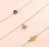 3PCS/SET HAMSA Evil Eye Nacka