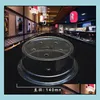 Other Kitchen Tools Kitchen Dining Bar Home Garden Plastic Lid For Sushi Dish Buffet Conveyor Belt Reusable T Dhte8