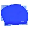 Duża silikonowa czapka pływającego hming dla kobiet przedłużania i kręcone włosy 2 Pack Comfortble Dreadlocks Waterprof 220621