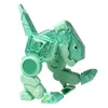 おもちゃ小さな変形した四角い恐竜のおもちゃのギフトクリエイティブラーニングダイディービッグロボット変形