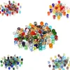 Outros 70-300pcs/lote Austríaco Binchas de cristal de bicone Glass Faceted Glass 3 4 6 8mm Spacer para Acessórios DIY para Jóias EDWI22