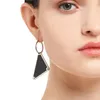 Boucles d'oreilles Triangle en alliage pour femmes et filles, bijoux de qualité supérieure, goutte d'eau, à la mode