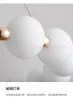 Lampy wiszące Pearl salon żyrandol Nordic Magic Bean Modern Proste Light Luksusowa jadalnia