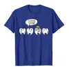 T-shirts pour hommes Cadeaux drôles d'hygiéniste dentaire Chemise Molarch Crown Coton T pour hommes Tops d'été Marque Famille