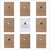 acryl vlinder hanger ketting sterrenbeeld legering hanger ketting ketting sieraden cadeaubon voor dames246y