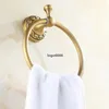 Sublimation Antique Towel Rings Full Copper Rack Bathroom Hanging European Towel Ring Wholesale