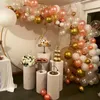 Party Decoration Round 3/5pcs Column Cylinder Iron Event Display DIY Wedding PlinthParty