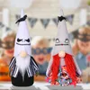 Party Supplies Halloween Gnomes Decorations Plush Ghost Handmade Scandinavian Swedish Tomte Ornament for Home XBJK2208