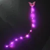 24x DIY Hair Accessories For Women Girls LED Lights String Blink Styling Tools Braider Carnival Night Bar Club Party Gift228c208M