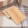 Sabão de bambu natural de madeira pratos de sabonete de bandeja de armazenamento de barracas Caixa de placa de placa portátil Sabão de banheiro portátil Caixa de armazenamento B0614G03