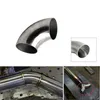 Manifold & Parts 63mm Multi-purpose Exhaust Pipe 304 Stainless Steel Muffler Welding Tail 90 Degree Elbow Bend For Car Accessories