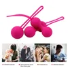 Toy Massager Safe Silicone Vibrators Women y Toy Cone Ben Wa Balls Vagina Rotate Exercise Sex Toys for Womams