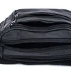 Midjeväskor Fashion Men äkta läderpaket Organiser Travel Pack Necessity Belt Mobiltelefon Bag2414