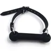 BDSM Bondage Full Silicone Bocca aperta Gag, Gioco di ruolo a cavallo Gag, Giocattolo adulto per coppia 220330