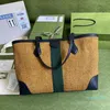 Sac de créateur de luxe sac à main hommes femmes loisirs voyage grande capacité paille matériel mode sac à bandoulière