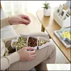 Home Furnishing Fruits Storage Dish With Division Plates Christmas Tree Shaped Pure Color Candy Snacks Fruit Tray High Qualitya48 A50 Drop D