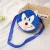 Mignon petit sac jouet pour enfants Sonic peluche câlin oreiller dessin animé film personnage principal peluche jouet bienveillant animal vacances cadeau créatif