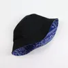 Two Side Wear Man Woman Bandana Bucket Hat European Style Fisherman Hat Cool Cycling Hunting Hat Foldable Sunhat Artist Dancing7574768292