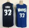 뜨거운 농구 유니폼 Anthony Edwards 32 Towns Jersey.