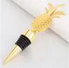 Metal Wine Stoppers Bar Strumenti Bar Creative Pineapple Shape Champagne Bottle Stopper Guest Guest Regali Souvenir regalo Confezione Imballaggio JLB15070