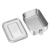 Dinnerware Sets Lunch Container Stainless Steel Bento G.a HOMEFAVOR Snack Storage Box For Kids Women MenDinnerware DinnerwareDinnerware