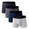 Boxer Homens Marca Algodão Calcinha dos Homens Underwear Plus Size Underwear Homens Boxer Set Man Underpants BoxersHorts 4pcs 220423