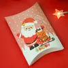 Gift Wrap Pcs Merry Christmas Paper Pouch Cookie Santa Claus Gifts Box Bag Birthday Xmas Party Favors Treat Candy BagGift